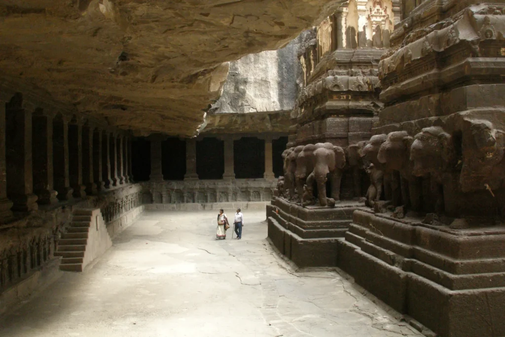 Kailasa temple, Ellora Caves near Chhatrapati Sambhajinagar