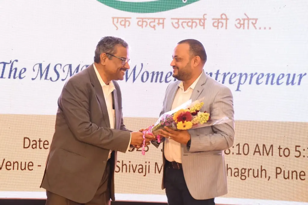 At an event for MSME women entrepreneurs, Pune